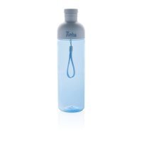 Impact auslaufsichere Wasserflasche aus RCS recyc. PET 600ml Farbe: blau