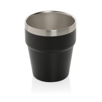 Clark Doppelwandige RCS Kaffeetasse 300ml Farbe: schwarz