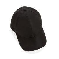 Impact AWARE™ rPET 6-Panel-Sportkappe Farbe: schwarz