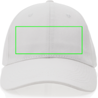 Impact 6 Panel Kappe aus 280gr rCotton mit AWARE™ Tracer Farbe: weiß