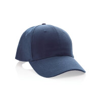 Impact 6 Panel Kappe aus 280gr rCotton mit AWARE™ Tracer Farbe: navy blau