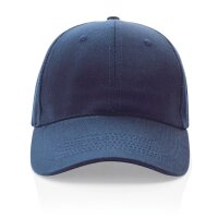 Impact 6 Panel Kappe aus 280gr rCotton mit AWARE™ Tracer Farbe: navy blau