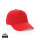 Impact 5 Panel Kappe aus 280gr rCotton mit AWARE™ Tracer Farbe: rot