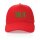 Impact 5 Panel Kappe aus 280gr rCotton mit AWARE™ Tracer Farbe: rot