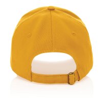 Impact 5 Panel Kappe aus 280gr rCotton mit AWARE™ Tracer Farbe: gelb