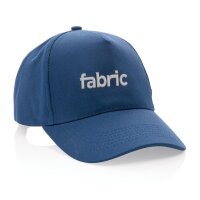 Impact 5 Panel Kappe aus 280gr rCotton mit AWARE™ Tracer Farbe: navy blau