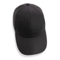 Impact 6 Panel Kappe aus 190gr rCotton mit AWARE™ Tracer Farbe: schwarz