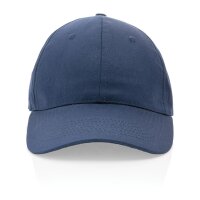 Impact 6 Panel Kappe aus 190gr rCotton mit AWARE™ Tracer Farbe: navy blau