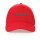 Impact 5 Panel Kappe aus 190gr rCotton mit AWARE™ Tracer Farbe: rot