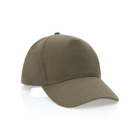 Impact 5 Panel Kappe aus 190gr rCotton mit AWARE™ Tracer Farbe: grün