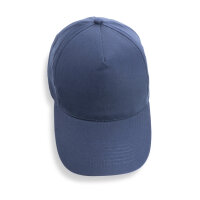 Impact 5 Panel Kappe aus 190gr rCotton mit AWARE™ Tracer Farbe: navy blau