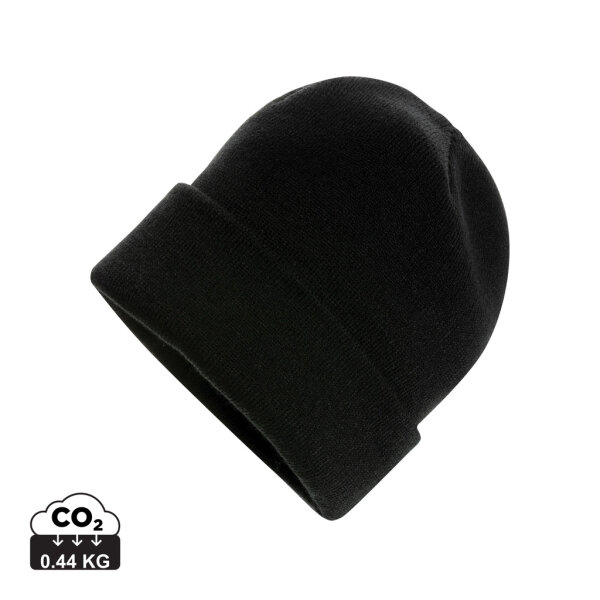 Impact Polylana® Beanie mit AWARE™ Tracer Farbe: schwarz