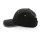 Impact AWARE™ 280gr Brushed rCotton 6 Panel Kontrast-Cap Farbe: schwarz