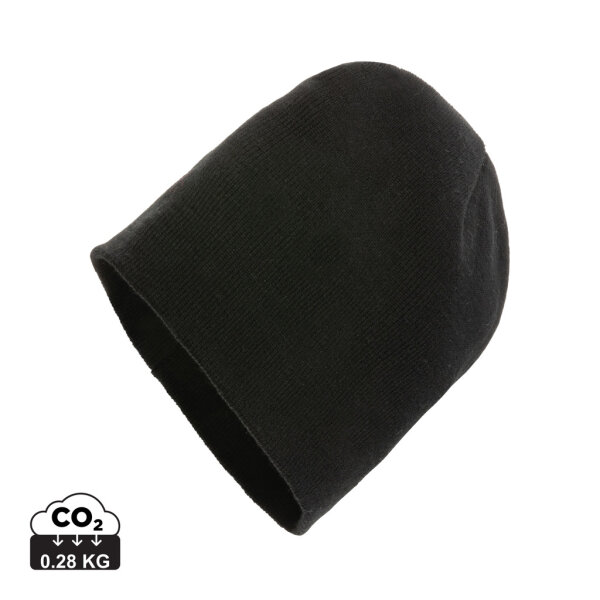 Impact AWARE™ Classic Beanie mit Polylana® Farbe: schwarz