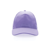 Impact 5 Panel Kappe aus 280gr rCotton mit AWARE™ Tracer Farbe: lavender