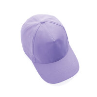 Impact 5 Panel Kappe aus 280gr rCotton mit AWARE™ Tracer Farbe: lavender