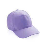 Impact 5 Panel Kappe aus 280gr rCotton mit AWARE™ Tracer Farbe: lavender