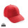 Impact 5 Panel Kappe aus 280gr rCotton mit AWARE™ Tracer Farbe: luscious red