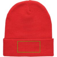 Impact Polylana® Beanie mit AWARE™ Tracer Farbe: luscious red