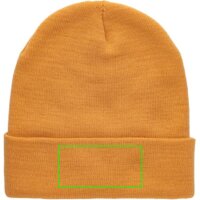 Impact Polylana® Beanie mit AWARE™ Tracer Farbe: sundial orange