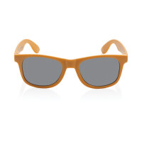 Sonnenbrille aus GRS recyceltem PP-Kunststoff Farbe: orange