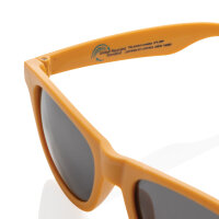 Sonnenbrille aus GRS recyceltem PP-Kunststoff Farbe: orange