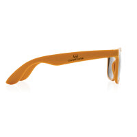 Sonnenbrille aus GRS recyceltem PP-Kunststoff Farbe: orange