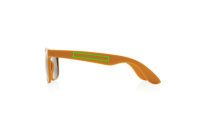 Sonnenbrille aus GRS recyceltem PP-Kunststoff Farbe: orange