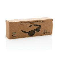 Sonnenbrille aus GRS recyceltem Kunststoff Farbe: schwarz