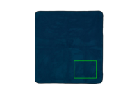 Impact AWARE™ RPET Picknickdecke Farbe: navy blau