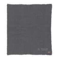 Ukiyo Aware™ Polylana® gewebte Decke 130x150cm Farbe: grau