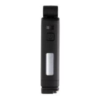 Gear X wiederaufladbare USB Arbeitsleuchte aus RCS rec. ABS Farbe: schwarz