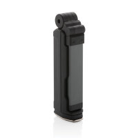 Gear X wiederaufladbare USB Arbeitsleuchte aus RCS rec. ABS Farbe: schwarz