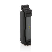 Gear X wiederaufladbare USB Arbeitsleuchte aus RCS rec. ABS Farbe: schwarz