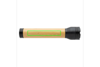 Lucid 5W Taschenlampe aus RCS recyceltem Kunststoff & Bambus Farbe: schwarz, braun