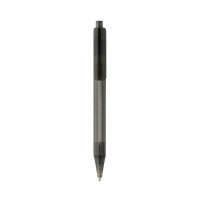 GRS rPET X8 transparenter Stift Farbe: schwarz
