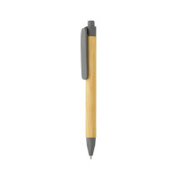 Kugelschreiber aus recyceltem Papier Farbe: grau