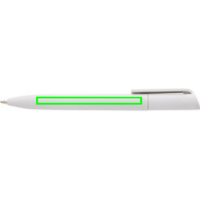 Pocketpal Mini-Pen aus GRS recyceltem ABS Farbe: weiß