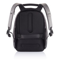 Bobby Hero Regular Anti-Diebstahl-Rucksack Farbe: grau, schwarz