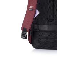 Bobby Hero Small Anti-Diebstahl-Rucksack Farbe: kirschrot