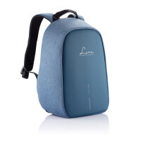 Bobby Hero Small Anti-Diebstahl-Rucksack Farbe: blau