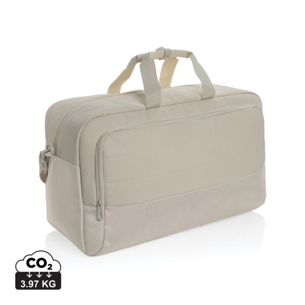 Armond AWARE™ RPET Weekend-Duffel Farbe: beige