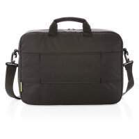 Soho 15.6" Business Laptop-Tasche aus RPET, PVC-frei Farbe: schwarz, grün