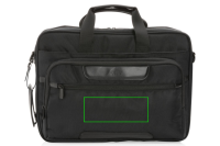 Swiss Peak AWARE™ RPET Voyager 15.6" Laptop-Tasche Farbe: schwarz