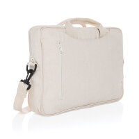 Laluka AWARE™ 15.4" Laptop-Tasche aus recycelter Baumwolle Farbe: off white