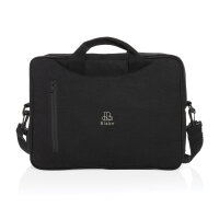 Laluka AWARE™ 15.4" Laptop-Tasche aus recycelter Baumwolle Farbe: schwarz