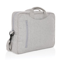 Laluka AWARE™ 15.4" Laptop-Tasche aus recycelter Baumwolle Farbe: grau