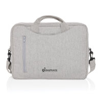 Laluka AWARE™ 15.4" Laptop-Tasche aus recycelter Baumwolle Farbe: grau