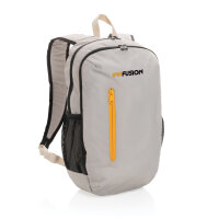 Impact AWARE™ 300D RPET Casual Rucksack Farbe: braun, orange