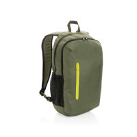 Impact AWARE™ 300D RPET Casual Rucksack Farbe: grün, limone